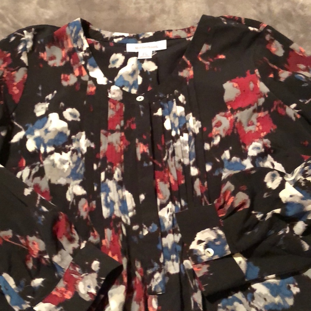 Floral Maternity Blouse